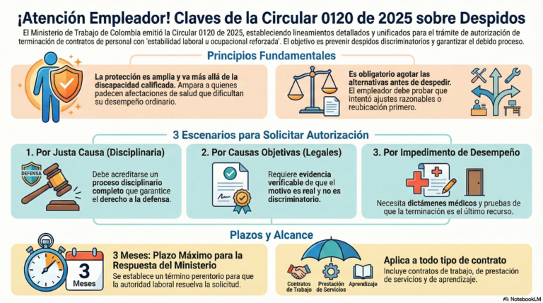 📰Nuevas Reglas para despedir a trabajadores con Estabilidad Laboral Reforzada